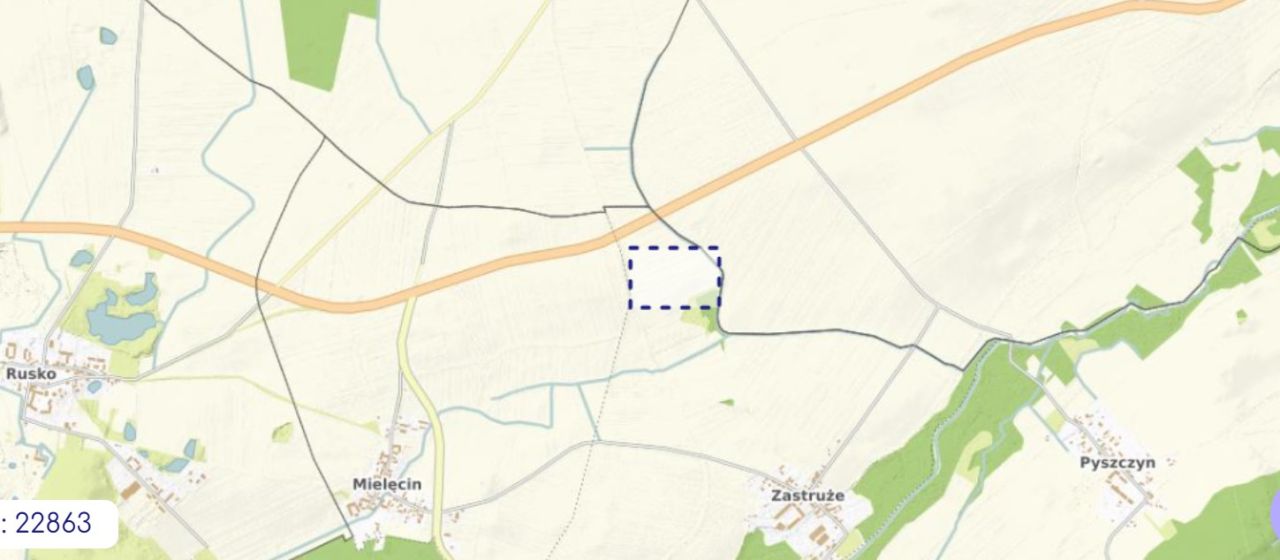 Działka rolna Zastruże. Zdjęcie 5