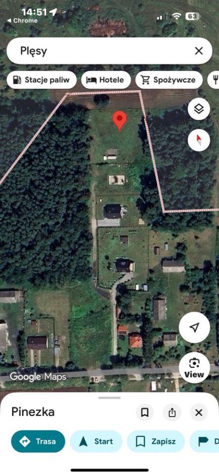 Działka budowlana Plęsy. Zdjęcie 7