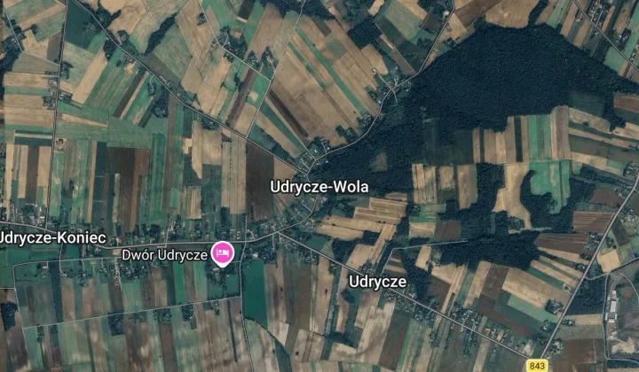 Działka rolna Udrycze-Wola