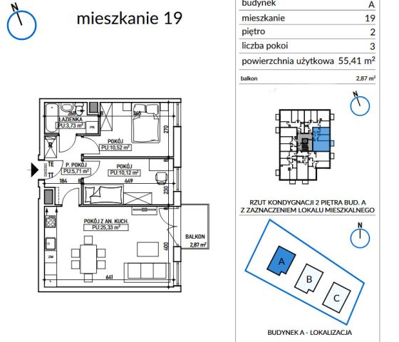 Mieszkanie 3-pokojowe Wrocław Stabłowice. Zdjęcie 17
