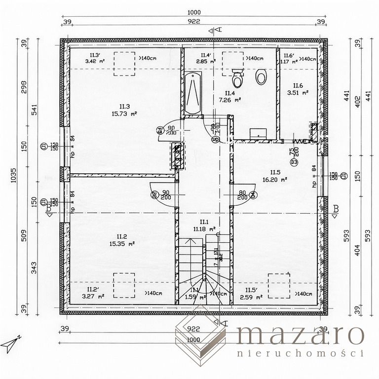 dom wolnostojący, 4 pokoje Prądocin, ul. Jarzębinowa. Zdjęcie 19