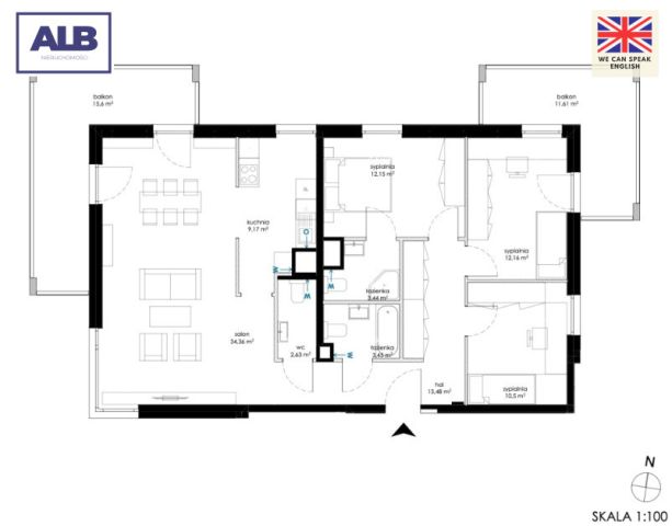 Mieszkanie 4-pokojowe Gdańsk Sienna Grobla. Zdjęcie 30