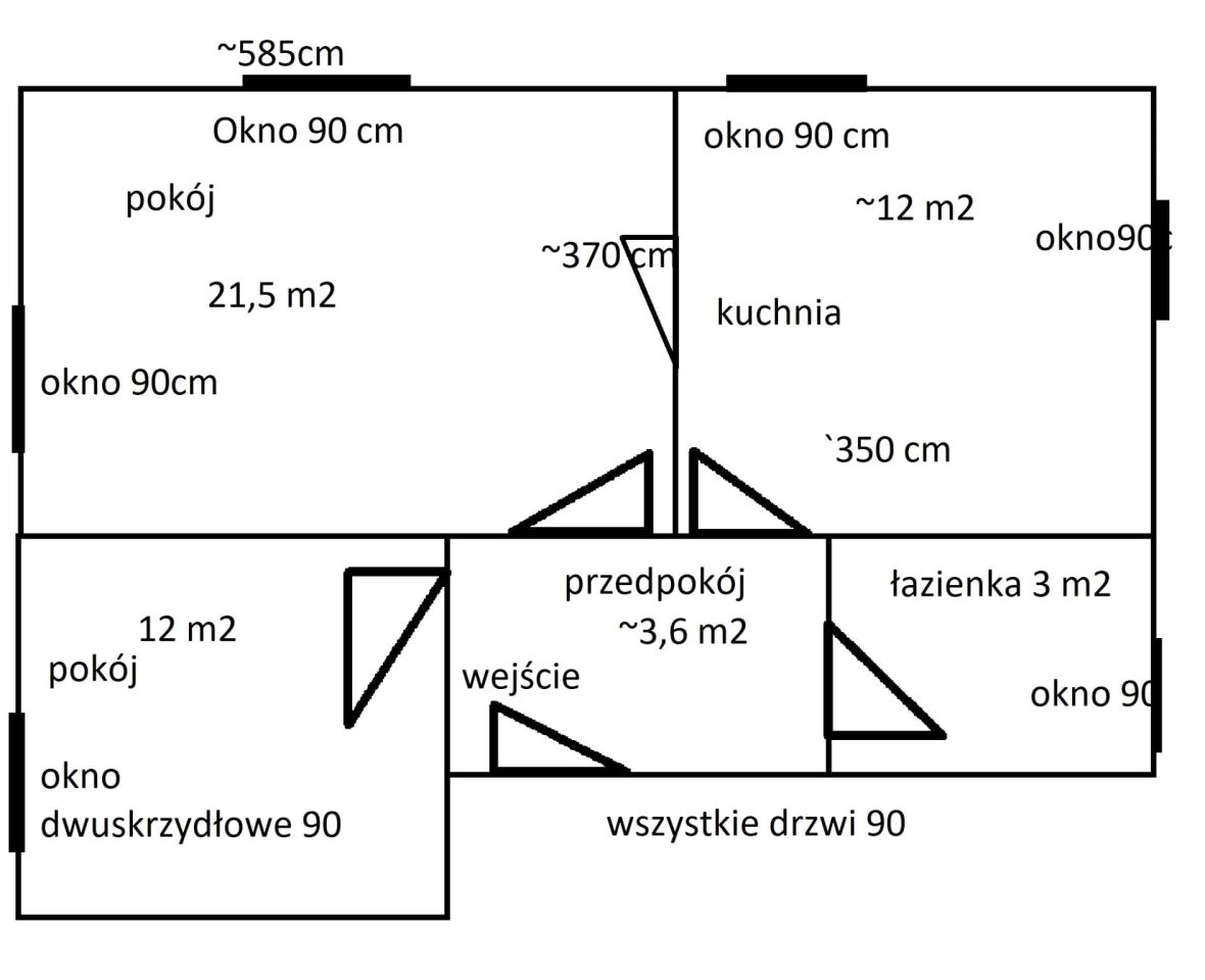 Mieszkanie 2-pokojowe Drwalew, ul. Zakładowa. Zdjęcie 10