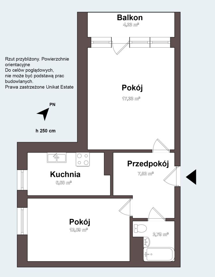 Mieszkanie 2-pokojowe Warszawa Ursynów, ul. Mieczysława Szczuki. Zdjęcie 13