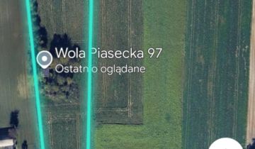 Działka siedliskowa Wola Piasecka