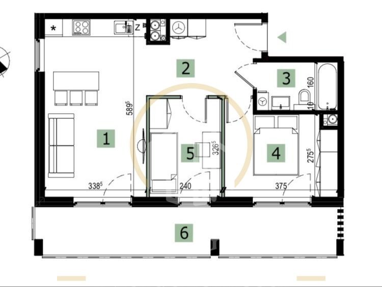 Mieszkanie 3-pokojowe Lublin, ul. Garbarska. Zdjęcie 13