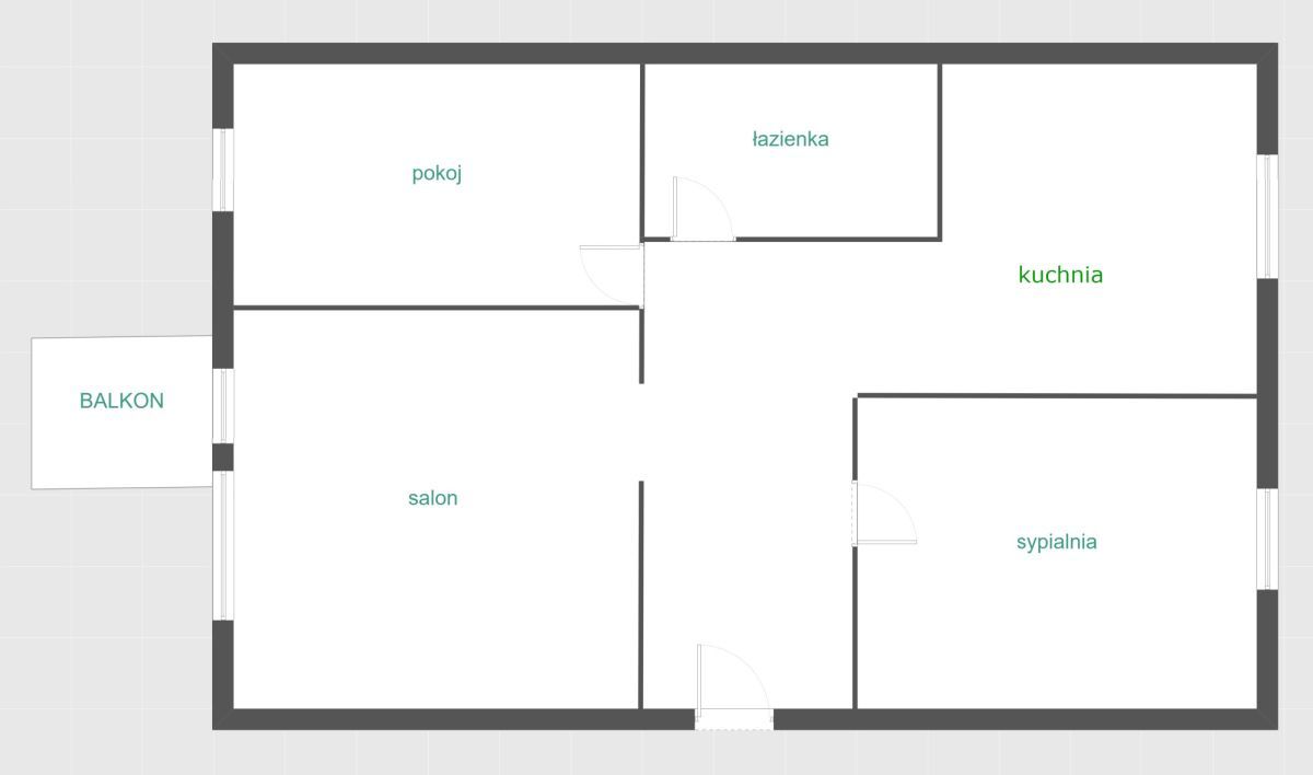 Mieszkanie 3-pokojowe Sanok Wójtostwo, ul. Sadowa. Zdjęcie 14