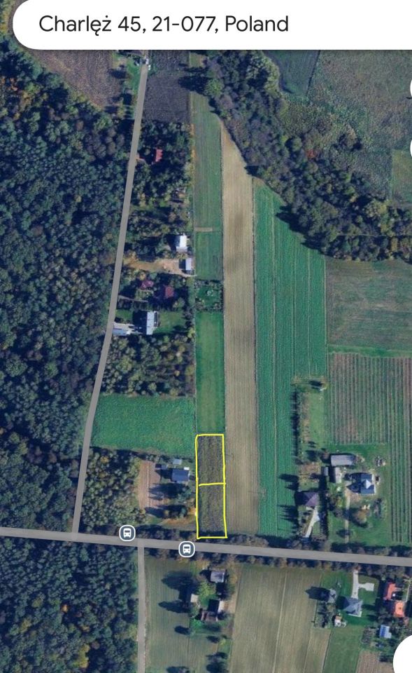 Działka budowlana Charlęż Charlęż-Kolonia. Zdjęcie 4