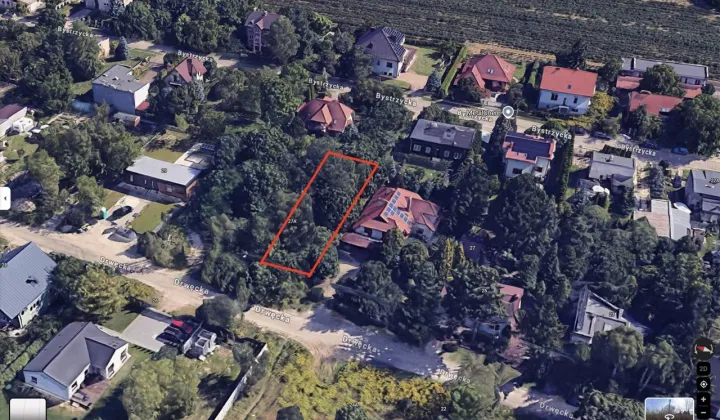 Działka budowlana Łódź Doły, Drwęcka