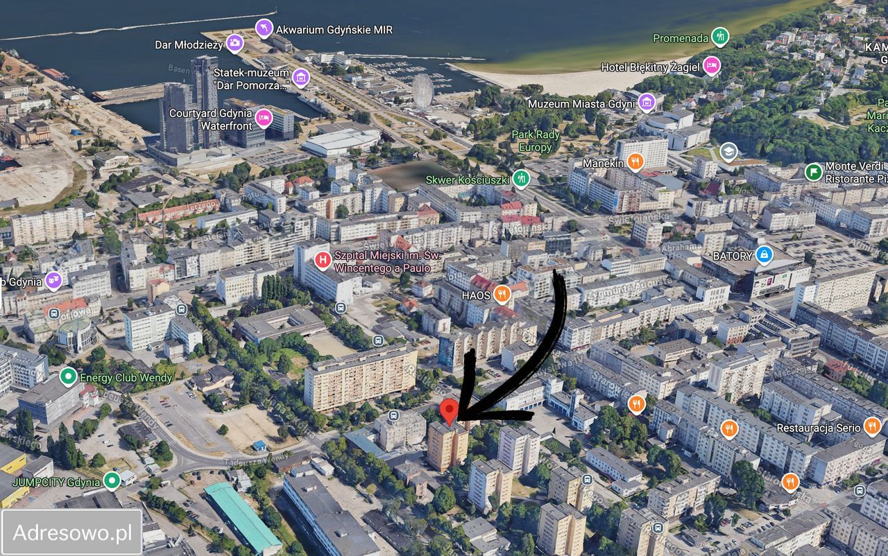 Mieszkanie 3-pokojowe Gdynia Śródmieście, ul. Wójta Radtkego. Zdjęcie 8