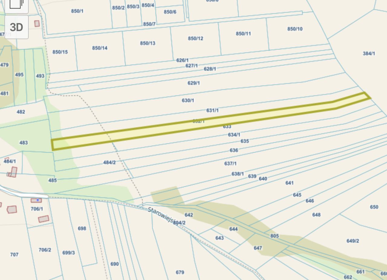 Działka rolna Łagiewniki, ul. Starowiejska. Zdjęcie 2