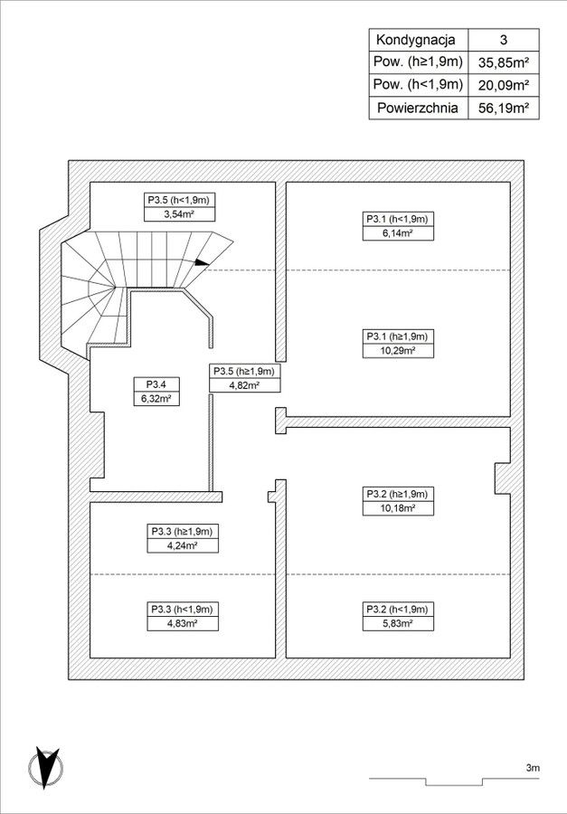 dom szeregowy, 7 pokoi Władysławowo, ul. St. Przybyszewskiego. Zdjęcie 15
