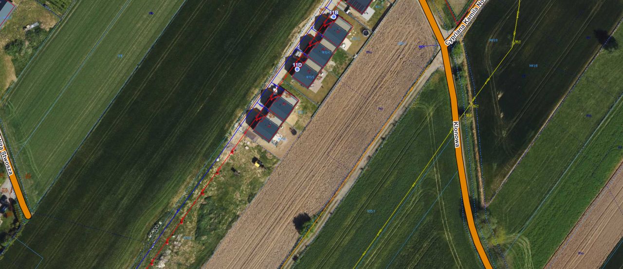 Działka budowlana Racibórz Markowice, ul. Cypriana Kamila Norwida. Zdjęcie 5