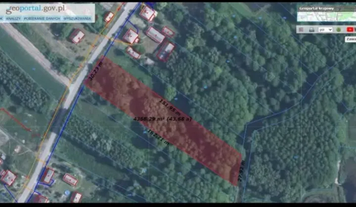 Działka siedliskowa Wola Żulińska