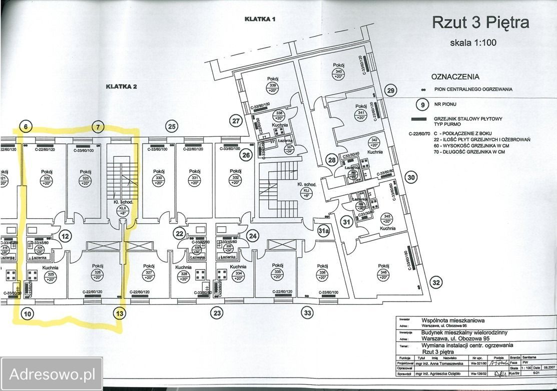 Mieszkanie 3-pokojowe Warszawa Wola, ul. Obozowa. Zdjęcie 9