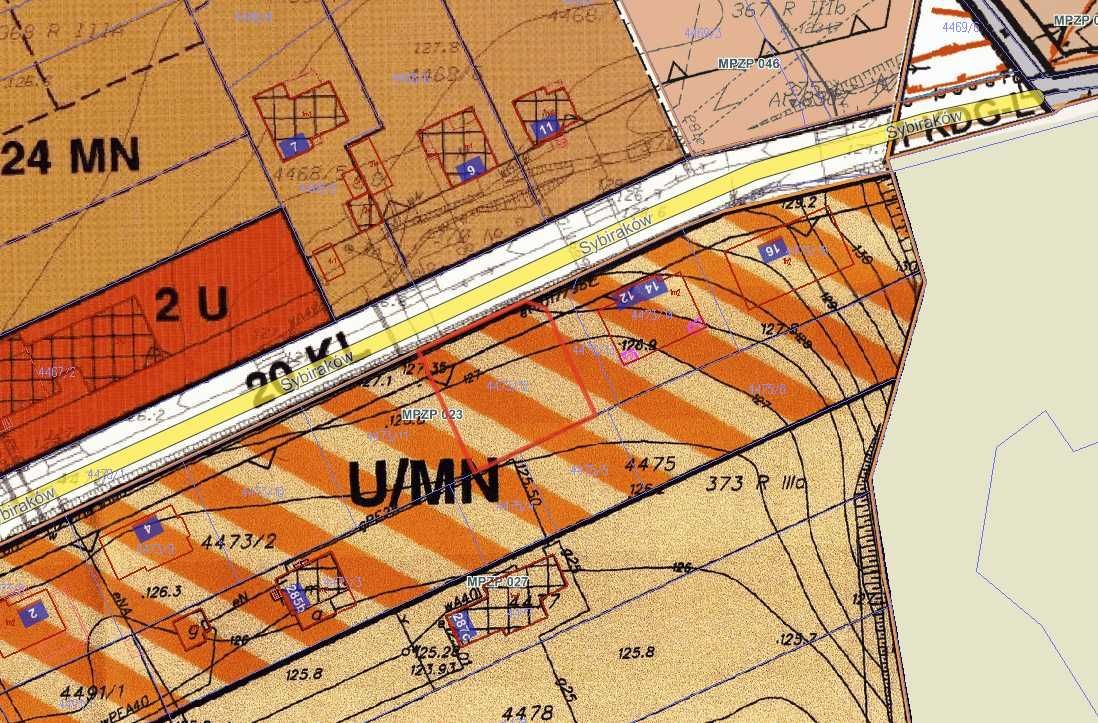 Działka budowlana Puławy Włostowice, ul. Sybiraków. Zdjęcie 4