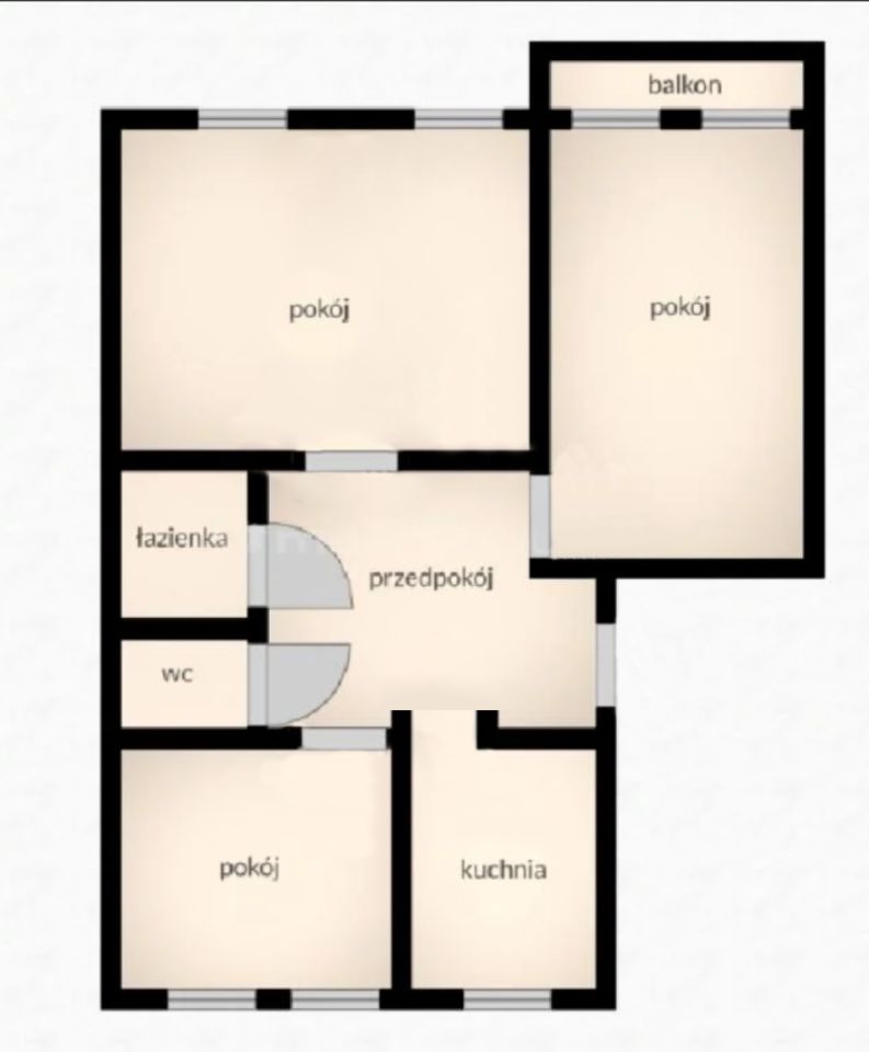 Mieszkanie 3-pokojowe Łódź Widzew, ul. Mieczysławy Ćwiklińskiej. Zdjęcie 13
