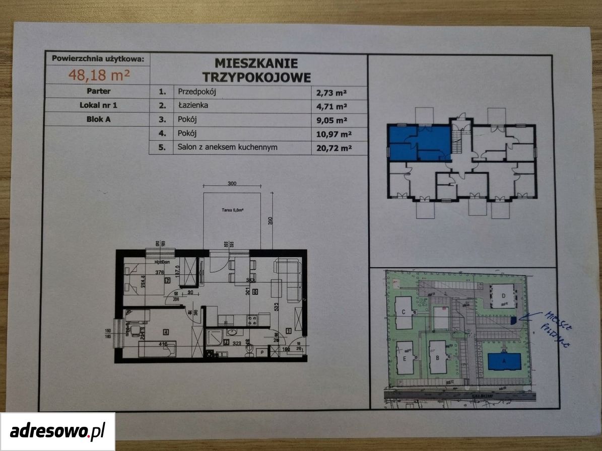 Mieszkanie 3-pokojowe Czechowice-Dziedzice, ul. Brzeziny. Zdjęcie 9