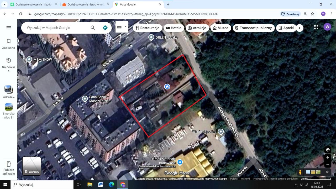 Działka budowlana Warszawa Białołęka, ul. Aleksandra Fleminga. Zdjęcie 3