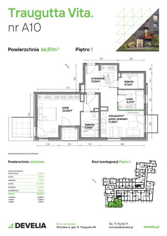 Mieszkanie 3-pokojowe Wrocław, ul. gen. Romualda Traugutta. Zdjęcie 6