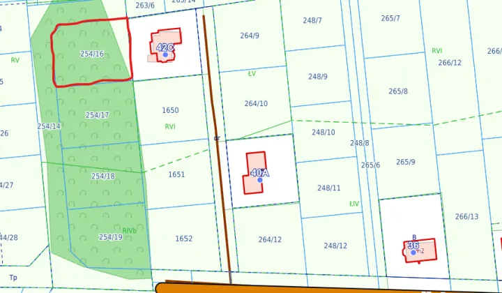 Działka budowlana Dębe Wielkie, ul. Nadrzeczna