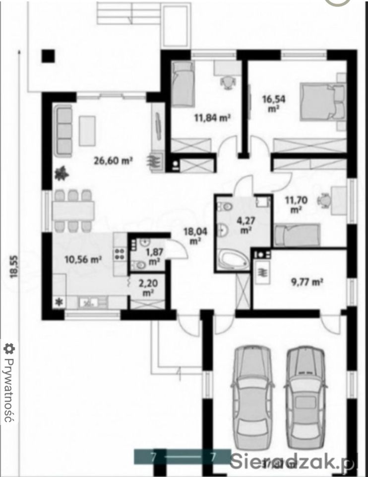 dom wolnostojący Złoczew, ul. Błaszkowska. Zdjęcie 4