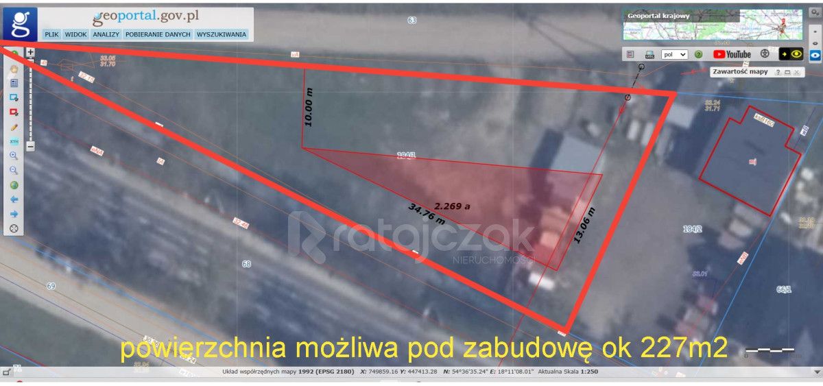 Działka inwestycyjna Wejherowo, ul. mjr. Henryka Sucharskiego. Zdjęcie 12