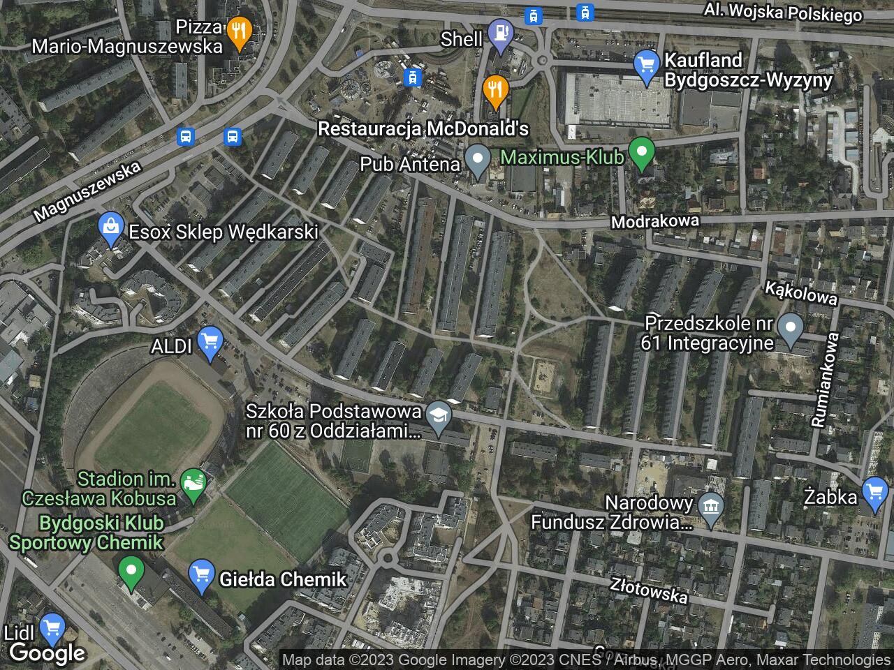 Mieszkanie 2-pokojowe Bydgoszcz, ul. Bohaterów Kragujewca