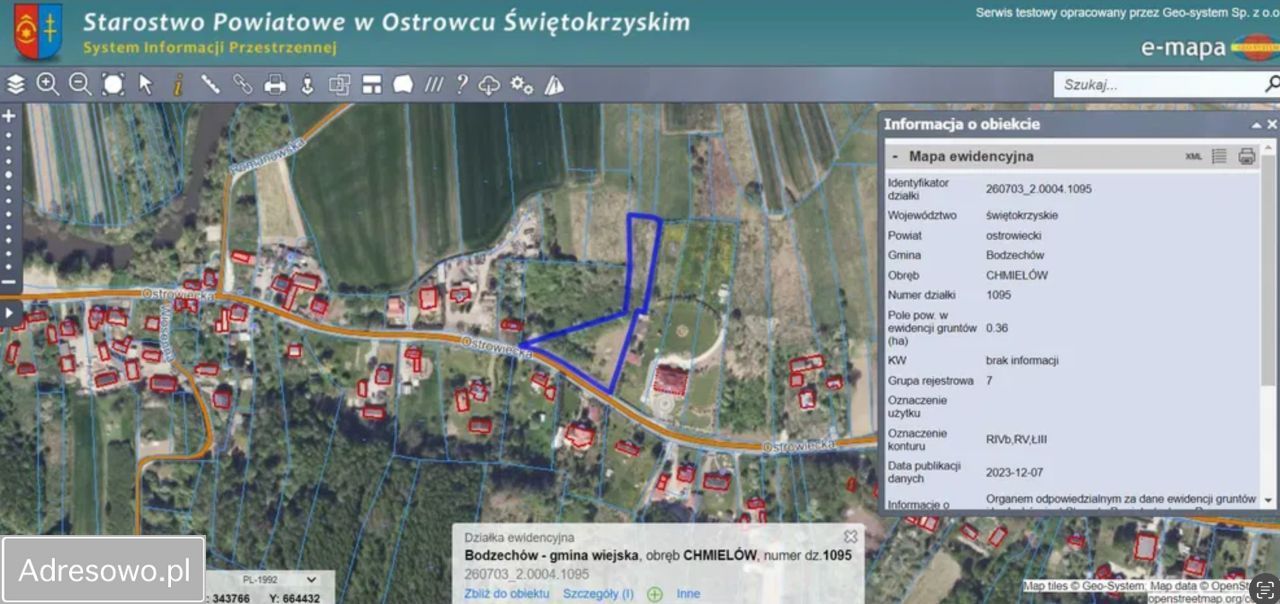 Działka rolno-budowlana Chmielów, ul. Ostrowiecka. Zdjęcie 6