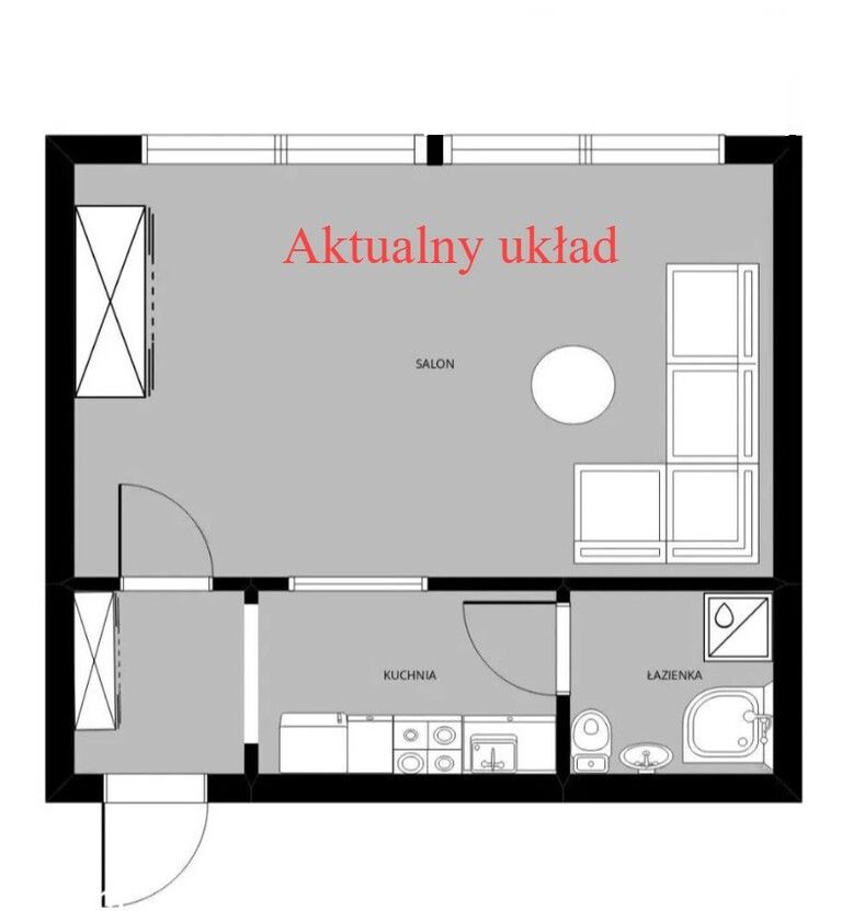 Mieszkanie 1-pokojowe Wrocław Śródmieście. Zdjęcie 8