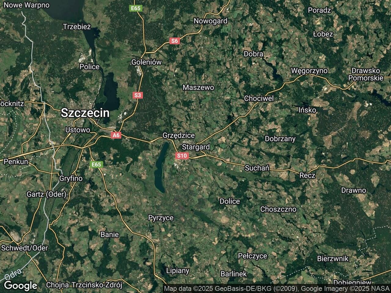 Działka rod Stargard Centrum, ul. Na Grobli