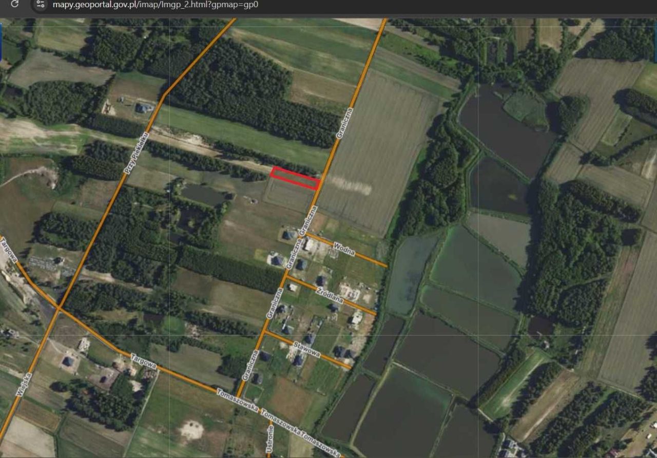 Działka budowlana Łaszczówka, ul. Graniczna. Zdjęcie 5