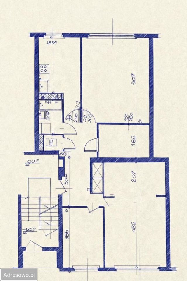 Mieszkanie 3-pokojowe Kraków Azory, ul. Piotra Stachiewicza. Zdjęcie 11