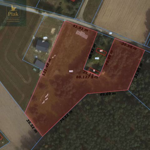 Działka budowlana Stefanowice. Zdjęcie 14