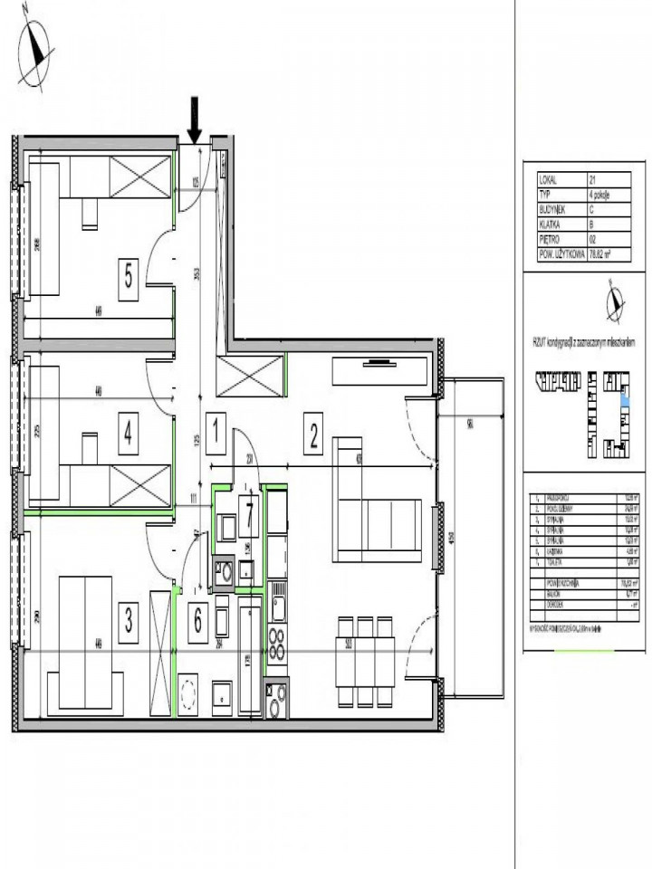 Mieszkanie 4-pokojowe Pruszków Centrum, Prusa. Zdjęcie 9