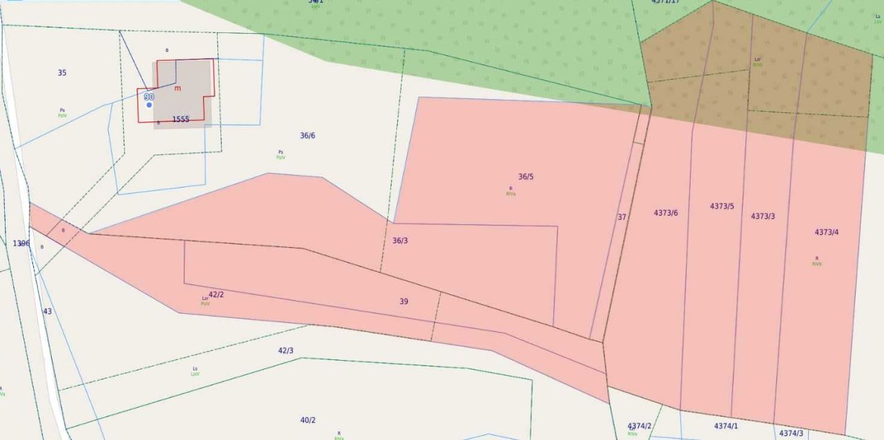 Działka rolno-budowlana Dąbrówka. Zdjęcie 3