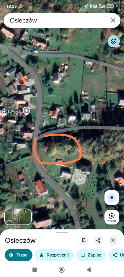 Działka inwestycyjna Osieczów. Zdjęcie 1