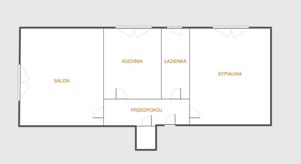 Mieszkanie 2-pokojowe Rzeszów, ul. ks. Józefa Jałowego. Zdjęcie 15