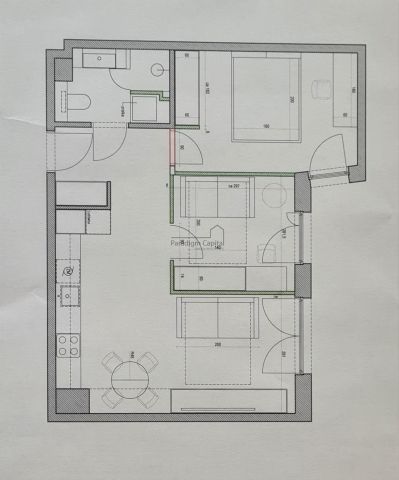 Mieszkanie 3-pokojowe Kraków Krowodrza, ul. Cieszyńska. Zdjęcie 19