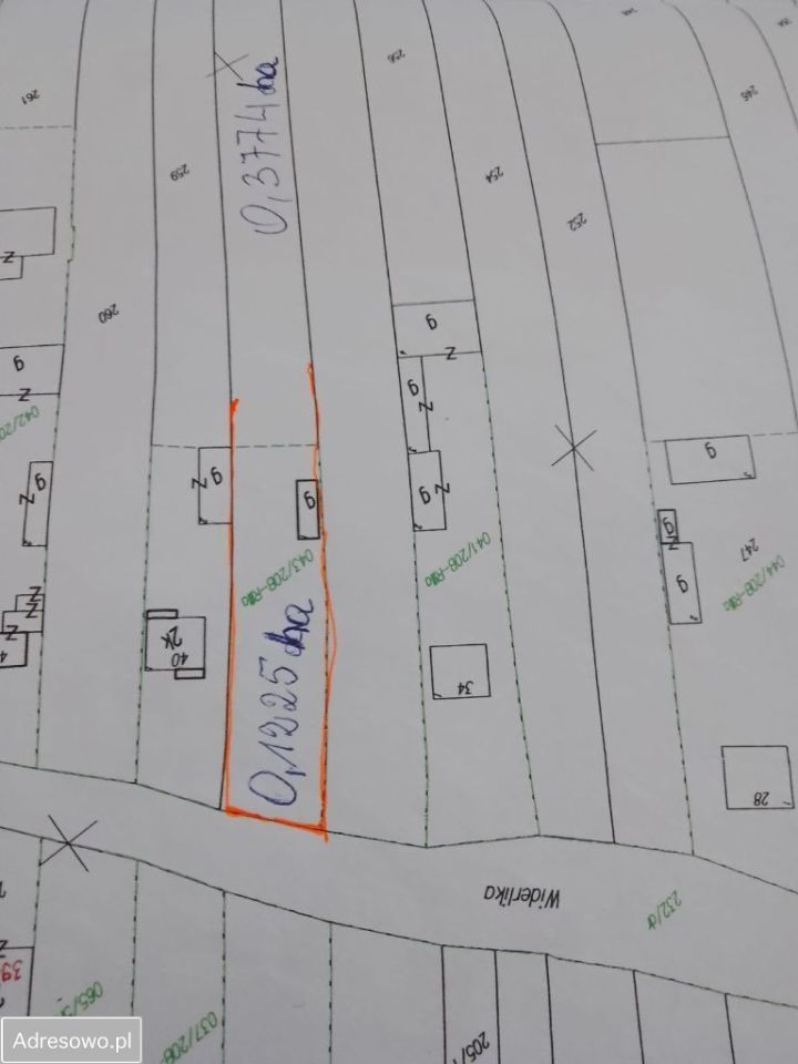 Działka budowlana Kraśnik, ul. Józefa Widerlika. Zdjęcie 2