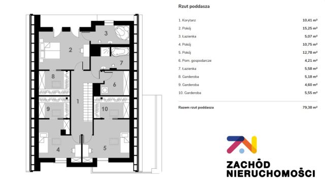 dom wolnostojący, 5 pokoi Zabór. Zdjęcie 6