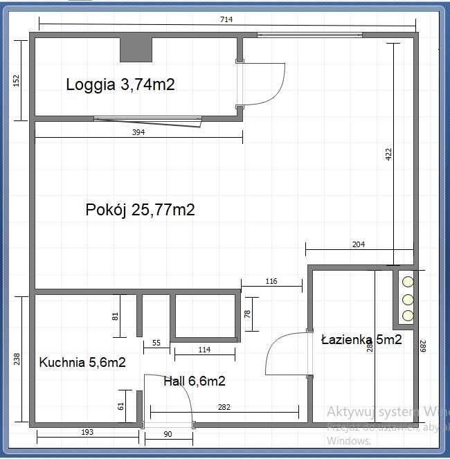 Mieszkanie 2-pokojowe Warszawa Mokotów, ul. Studencka. Zdjęcie 3