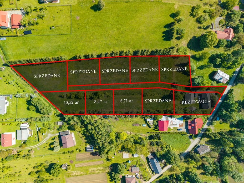 Działka budowlana Rogi, ul. Dworska. Zdjęcie 2