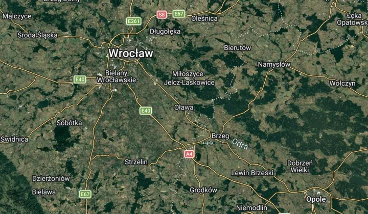 Działka rod Oława Nowy Otok, Akacjowa