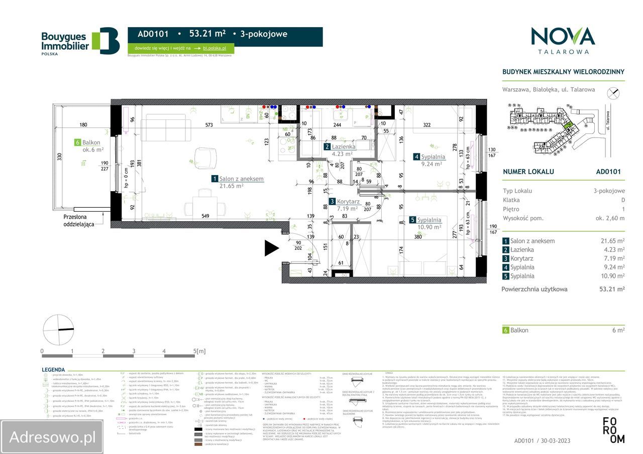 Mieszkanie 3-pokojowe Warszawa Tarchomin, ul. Talarowa. Zdjęcie 20