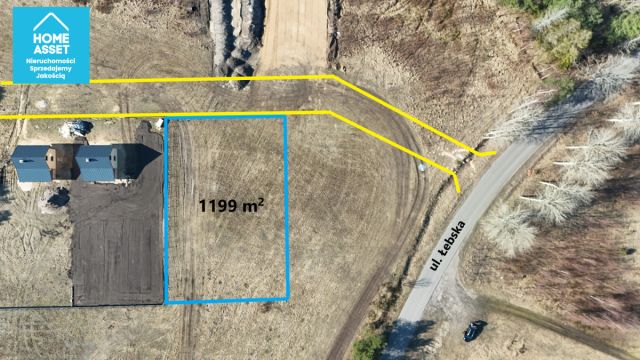 Działka inwestycyjna Nowęcin, ul. Łebska. Zdjęcie 4