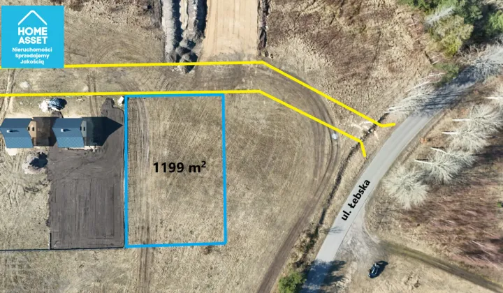 Działka inwestycyjna Nowęcin, ul. Łebska