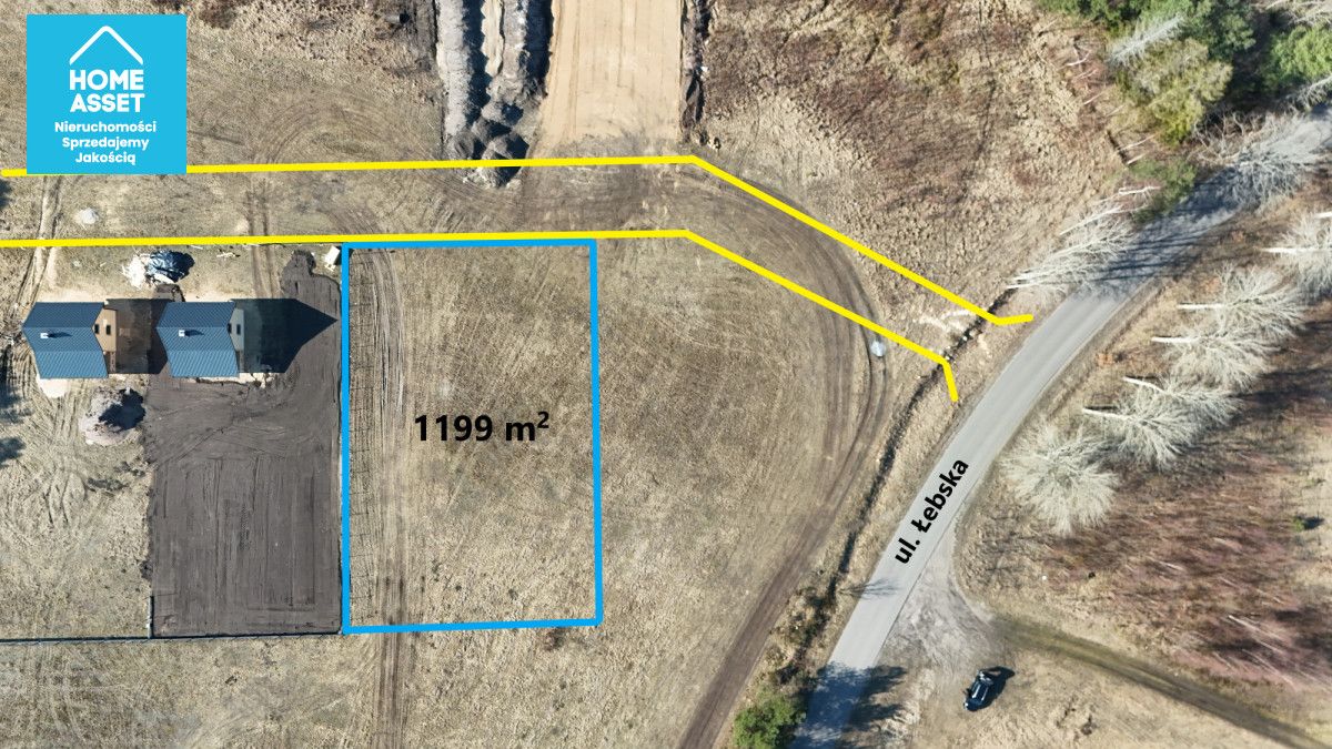 Działka inwestycyjna Nowęcin, ul. Łebska. Zdjęcie 4