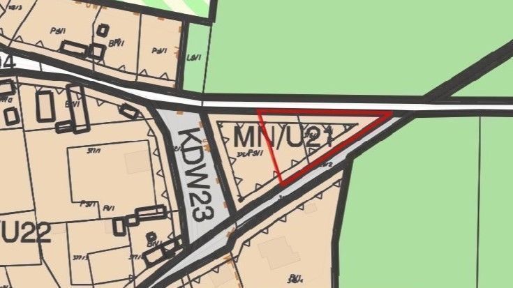 Działka budowlana Miłoradzice. Zdjęcie 3