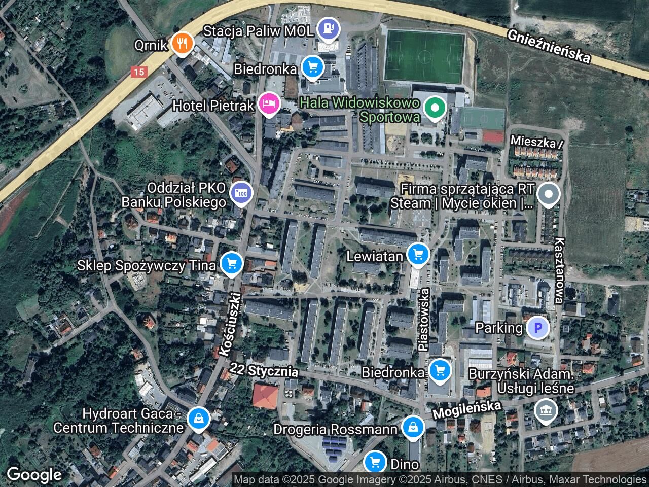 Mieszkanie 3-pokojowe Trzemeszno, ul. Bolesława Chrobrego